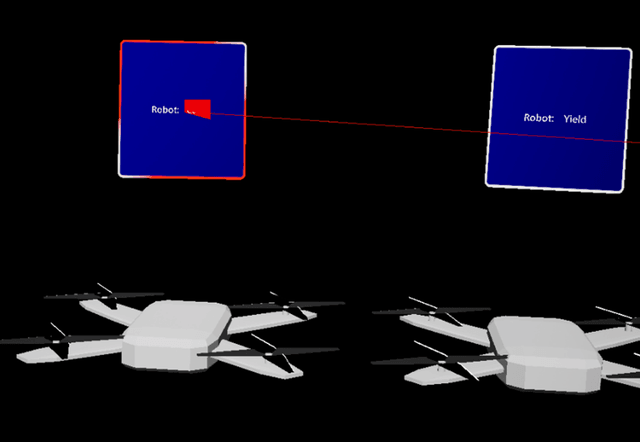 Eye-Gaze AR Information Mediation